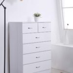 Harmin Gloss White 4 plus 2 Chest