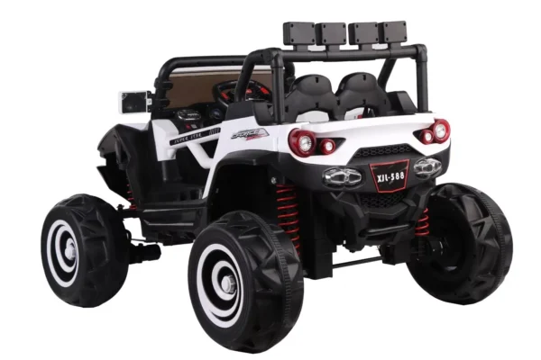White 4X4 ATV/UTV kids buggy jeep electric car with remote BRAND NEW BOXED - Image 3