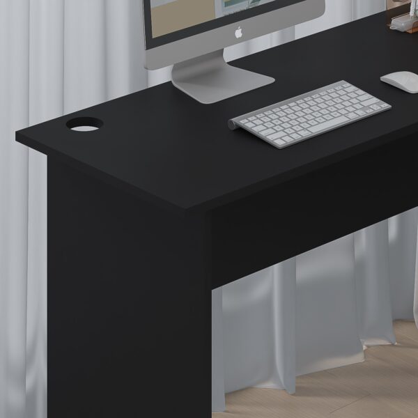 Black Corner Computer Desk - Perfect for Home Office - Image 3