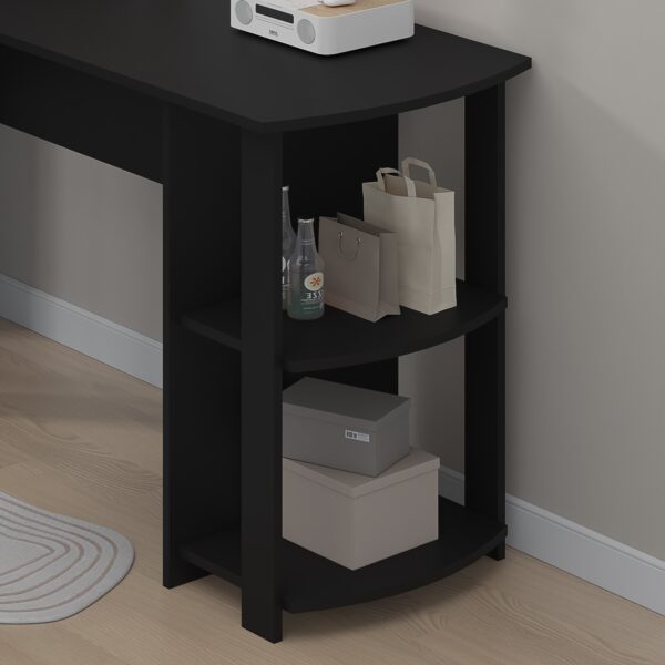 Black Corner Computer Desk - Perfect for Home Office - Image 5