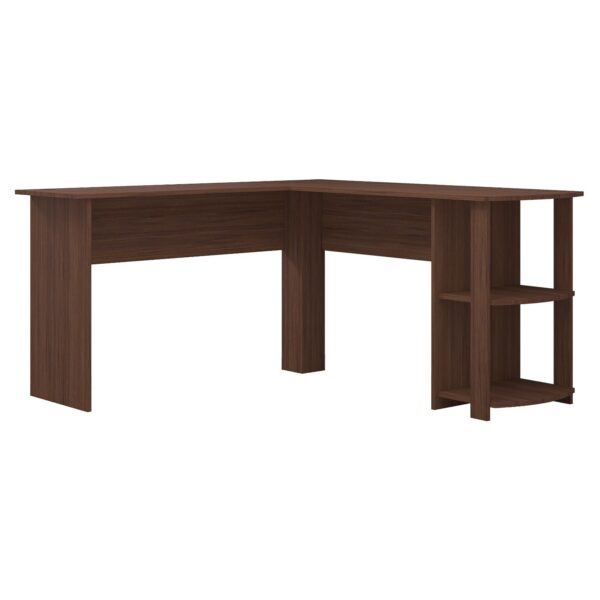 Walnut Corner Computer Desk - Perfect for Home Office - Image 7
